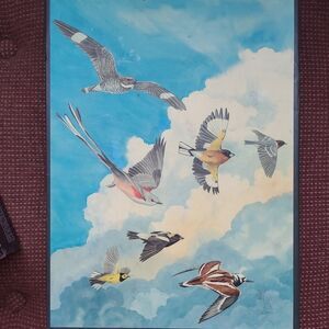 Fantasy Flock Galison 1000 Piece Puzzle - Julie Zickefoose